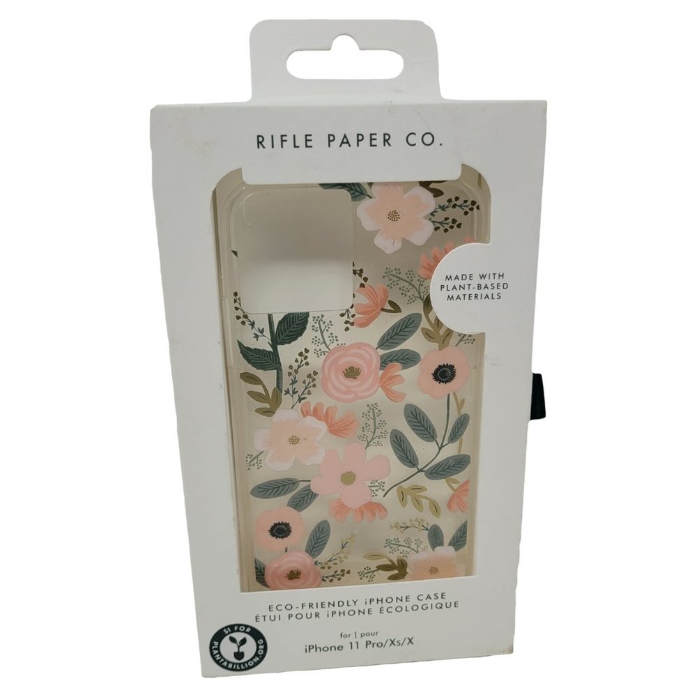 Rifle Paper Co. Case for iPhone 11 Pro  5.8" - Clear Wild Flowers - Picture 1 of 3